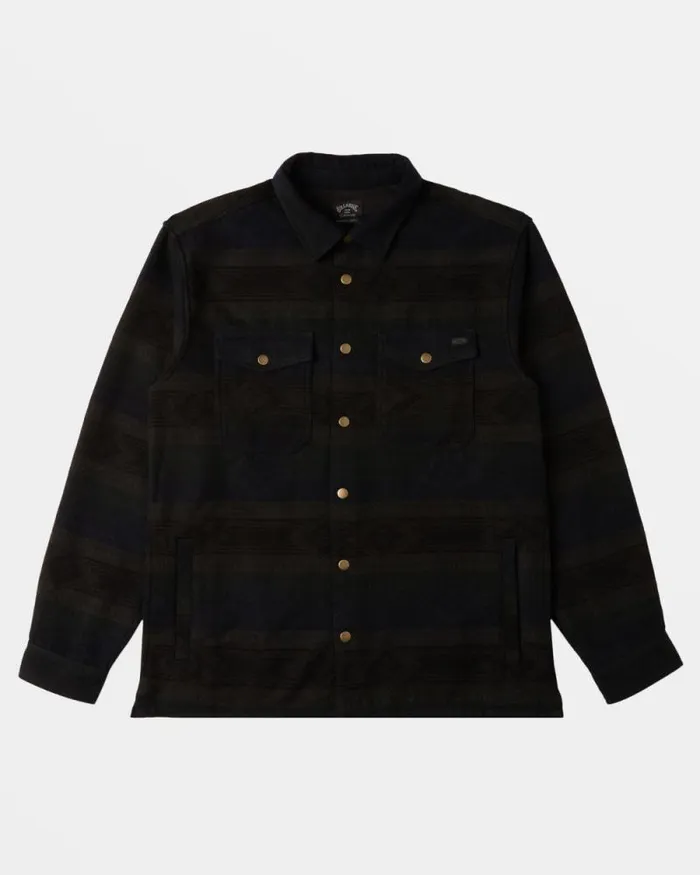 Billabong Flannels Lodge Long Sleeve Flannel Shirt Military 8211 Men Billabong Flannels Lodge Long Sleeve Flannel Shirt Military 8211 Men