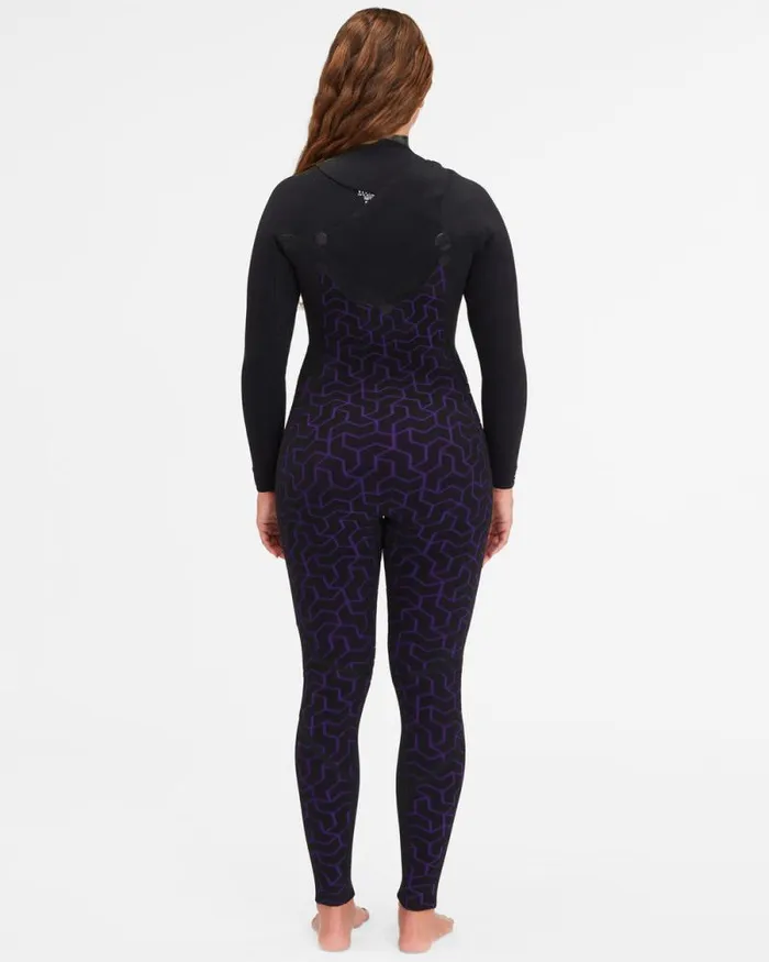 Billabong Fullsuits 32 Furnace Comp Chest Zip Wetsuit Midnight Trails 8211 Women Billabong Fullsuits 32 Furnace Comp Chest Zip Wetsuit Midnight Trails 8211 Women