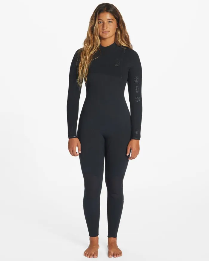 Billabong Fullsuits 32mm Salty Dayz Natural Zipperless Wetsuit Black 8211 Women