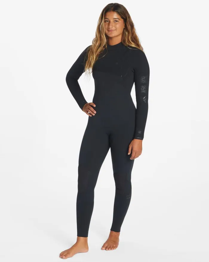 Billabong Fullsuits 32mm Salty Dayz Natural Zipperless Wetsuit Black 8211 Women