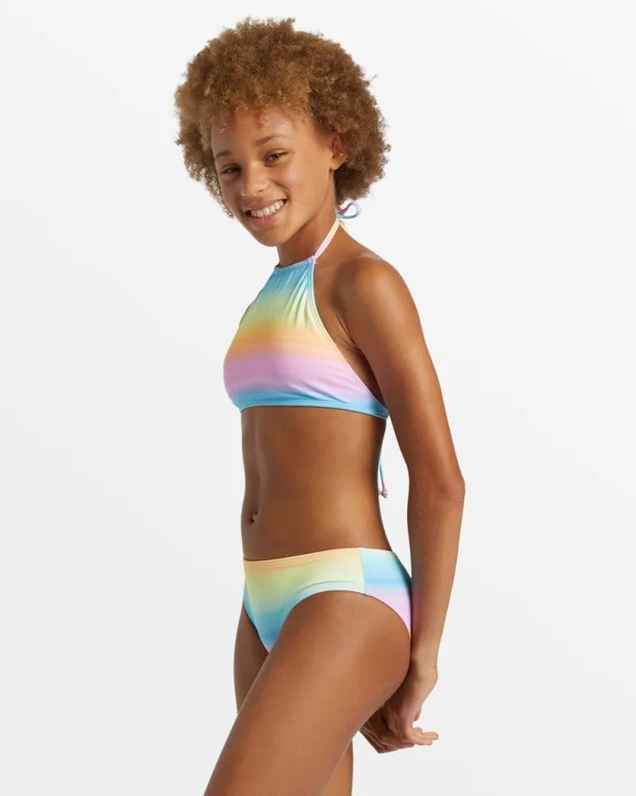 Billabong Girls039 Swim Girls Vista Dreamin High Neck Bikini Set Multi 8211 Women Billabong Girls039 Swim Girls Vista Dreamin High Neck Bikini Set Multi 8211 Women