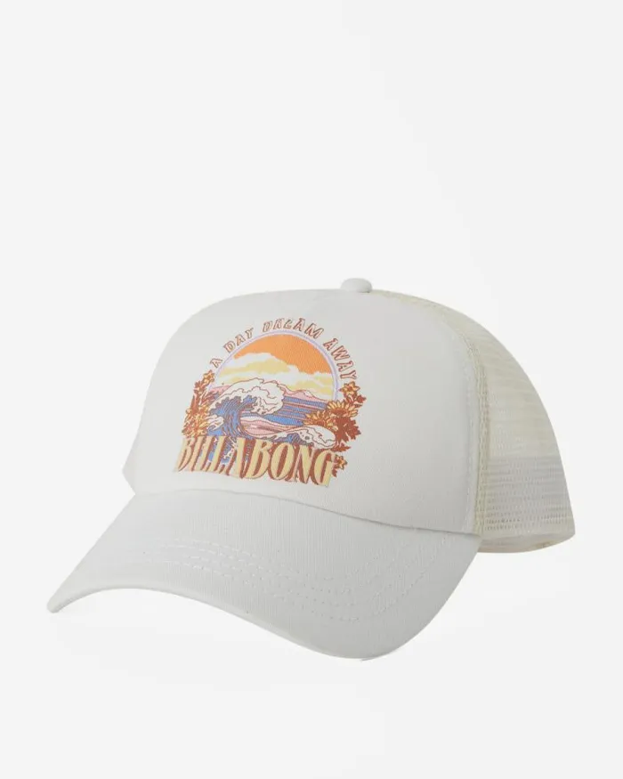 Billabong Hats and Beanies Aloha Forever Trucker Hat Salt Crystal 3 8211 Women Billabong Hats and Beanies Aloha Forever Trucker Hat Salt Crystal 3 8211 Women