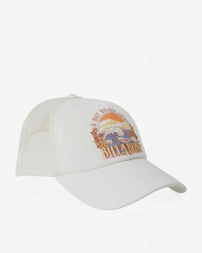 Billabong Hats and Beanies Aloha Forever Trucker Hat Salt Crystal 3 8211 Women Billabong Hats and Beanies Aloha Forever Trucker Hat Salt Crystal 3 8211 Women