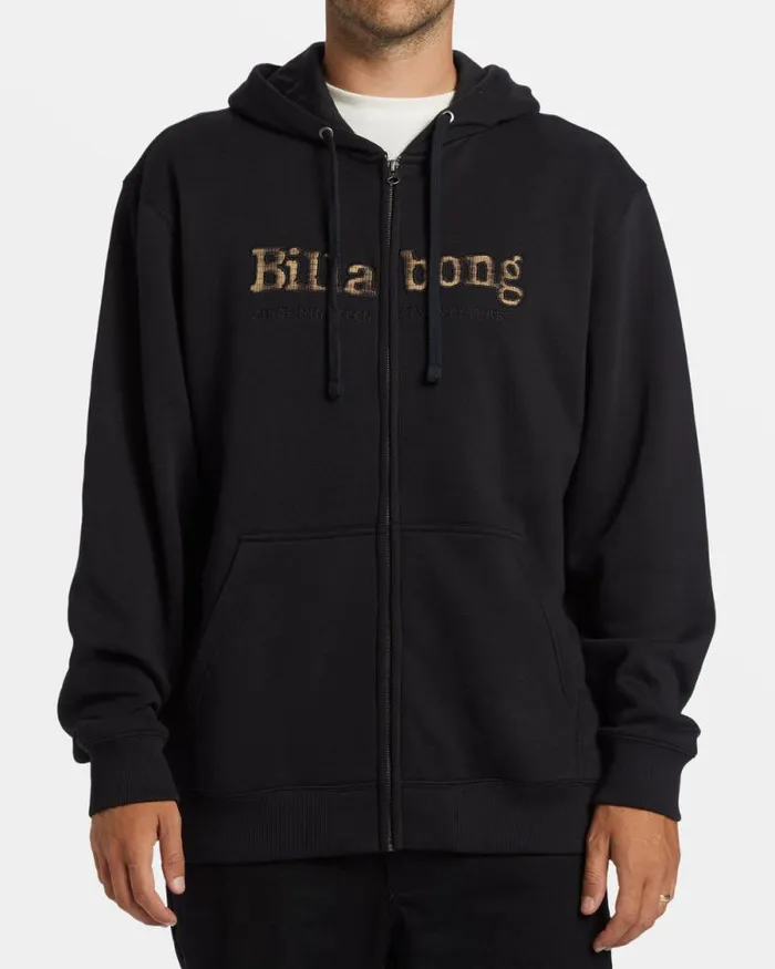 Billabong Hoodies and Fleece Mogul Zip Hoodie Black 8211 Men