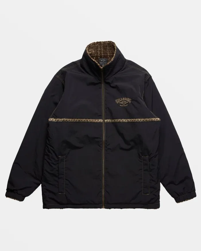 Billabong Jackets Gnaraloo Reversible Jacket Stealth 8211 Men