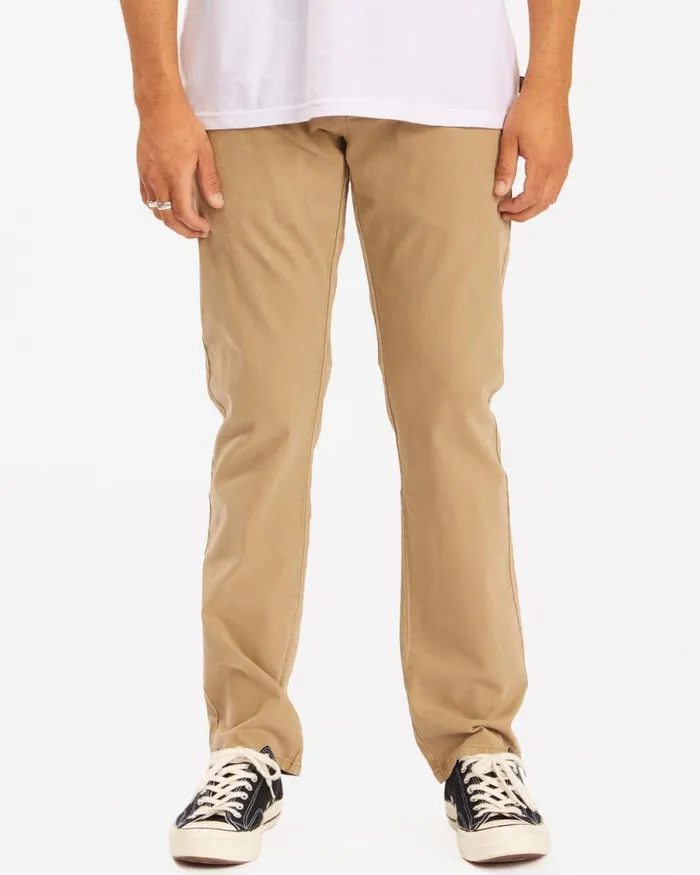 Billabong Jeans and Pants 73 Chino Pants Gravel 8211 Men