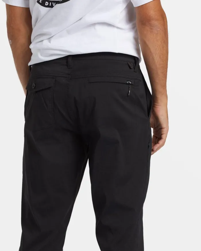 Billabong Jeans and Pants ADiv Surftrek Plus Pants Black 8211 Men