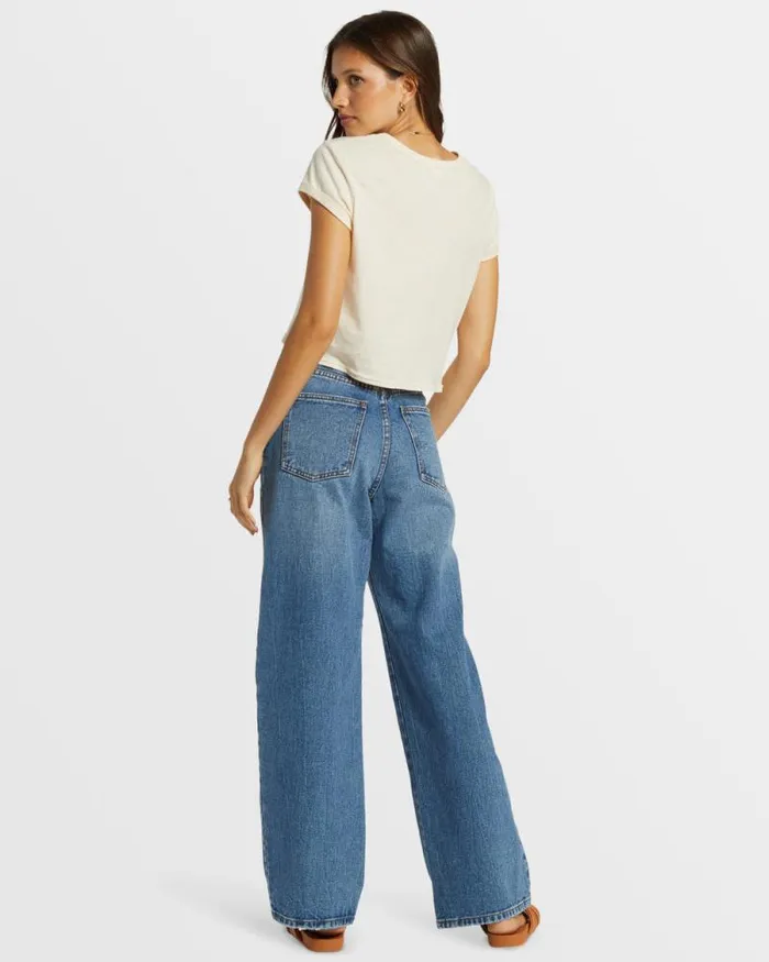 Billabong Jeans and Pants Aaliyah Baggy Jeans Medium Denim 8211 Women Billabong Jeans and Pants Aaliyah Baggy Jeans Medium Denim 8211 Women