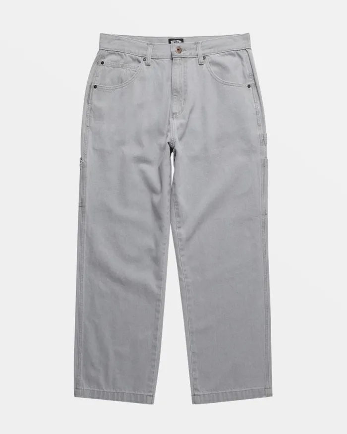 Billabong Jeans and Pants Bad Dog Workwear Jeans Grey 8211 Men