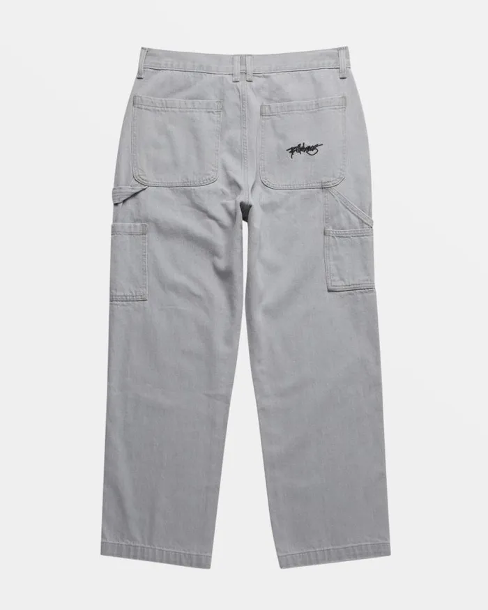 Billabong Jeans and Pants Bad Dog Workwear Jeans Grey 8211 Men