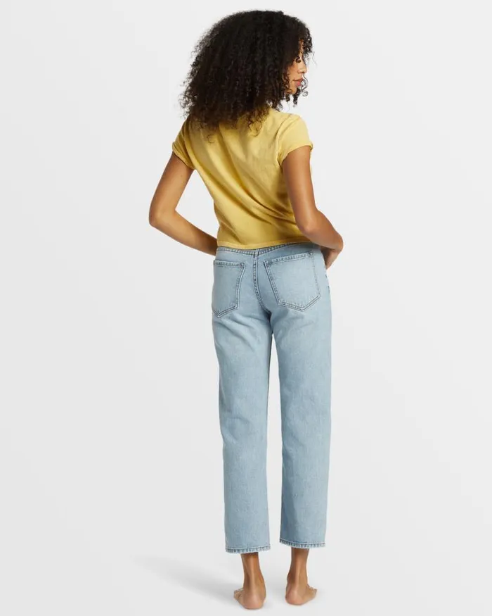 Billabong Jeans and Pants High Tides StraightLeg Jeans Indigo Rinse 8211 Women Billabong Jeans and Pants High Tides StraightLeg Jeans Indigo Rinse 8211 Women