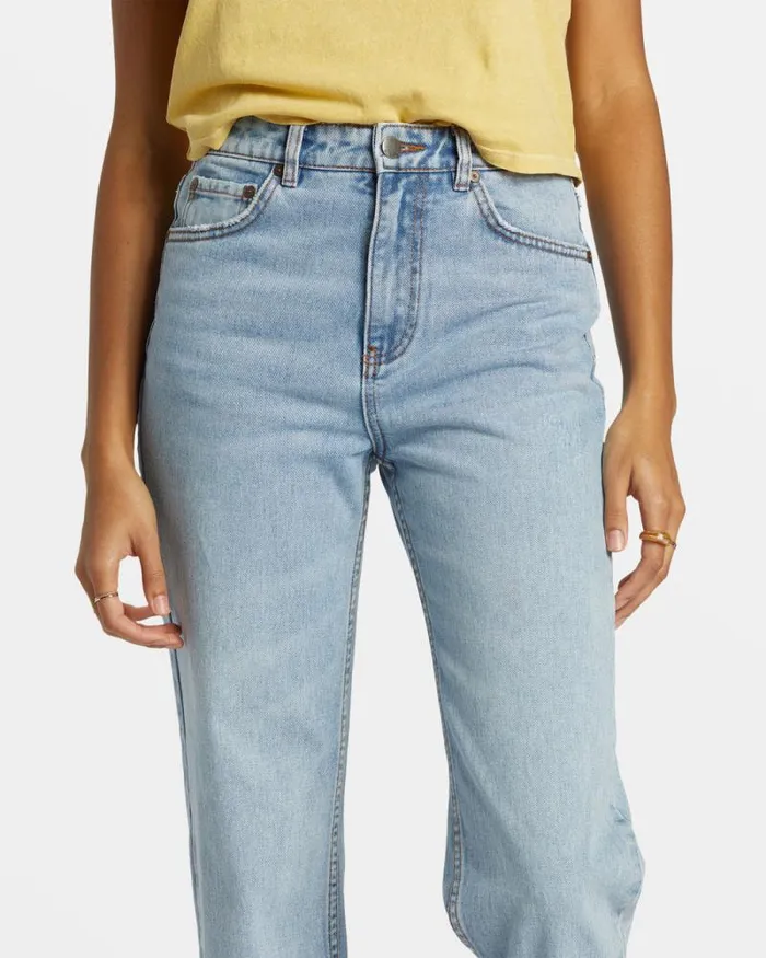 Billabong Jeans and Pants High Tides StraightLeg Jeans Indigo Rinse 8211 Women Billabong Jeans and Pants High Tides StraightLeg Jeans Indigo Rinse 8211 Women
