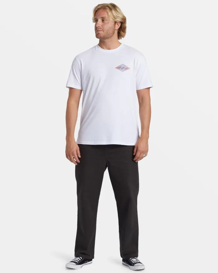 Billabong Jeans and Pants Larry Elastic Waist Pants Raven 8211 Men