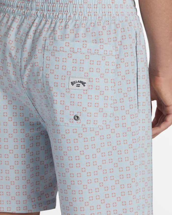 Billabong Layback Boardshorts Sundays Layback 17034 Swim Trunks Ash Blue 8211 Men