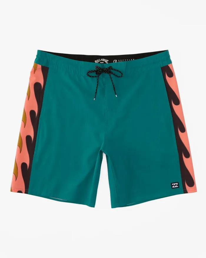 Billabong Lo Tide Boardshorts D Bah Lo Tide 18034 Boardshorts Teal 8211 Men