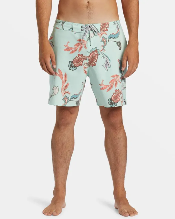 Billabong Lo Tide Boardshorts Good Times Lo Tide 18034 Swim Trunks Mist Green 8211 Men