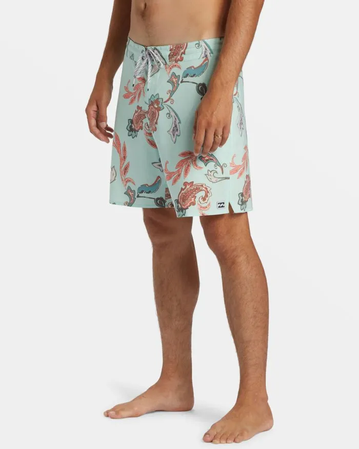 Billabong Lo Tide Boardshorts Good Times Lo Tide 18034 Swim Trunks Mist Green 8211 Men