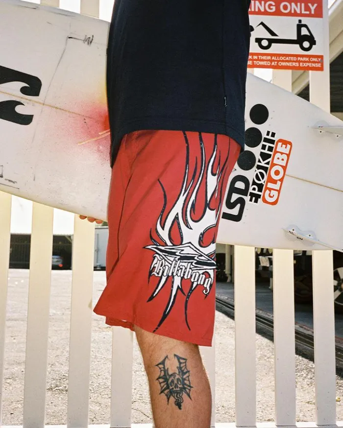 Billabong Long Length 18034 8211 21034 Flame Boardshort 21034 Core Red 8211 Men