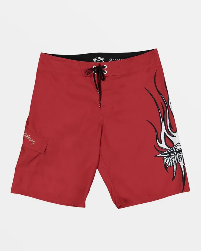 Billabong Long Length 18034 8211 21034 Flame Boardshort 21034 Core Red 8211 Men
