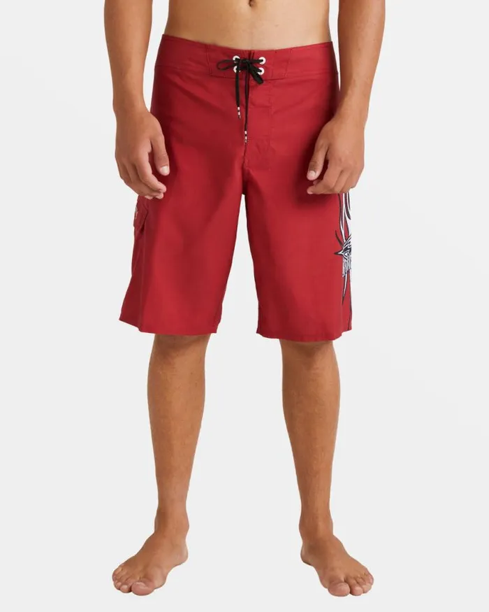 Billabong Long Length 18034 8211 21034 Flame Boardshort 21034 Core Red 8211 Men