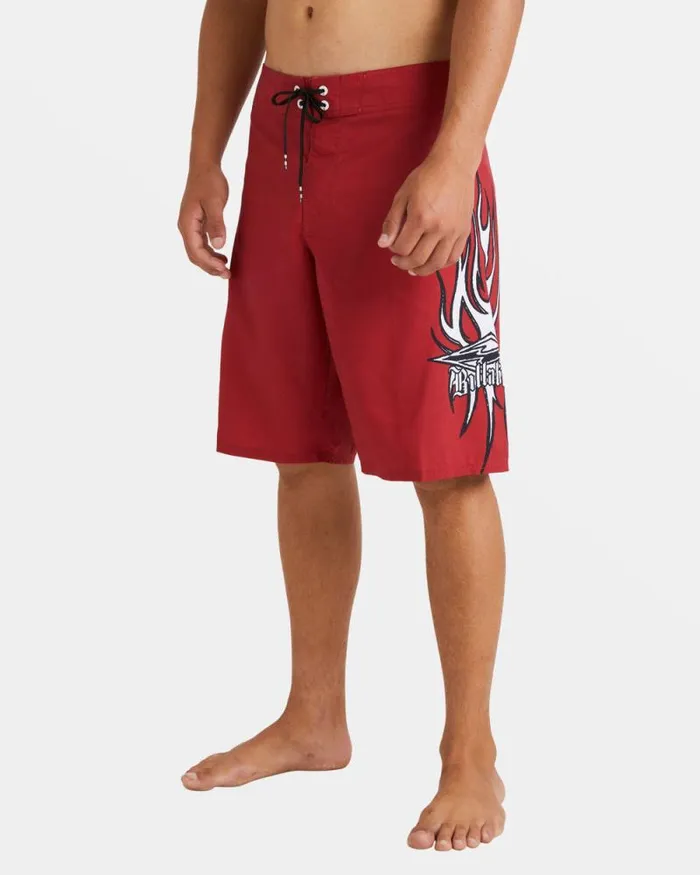 Billabong Long Length 18034 8211 21034 Flame Boardshort 21034 Core Red 8211 Men