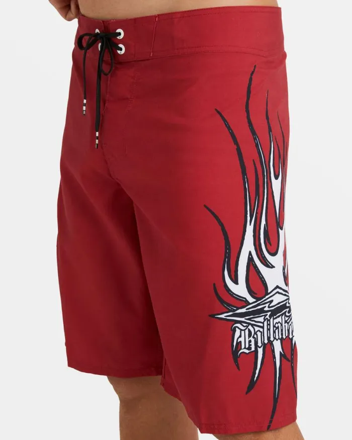 Billabong Long Length 18034 8211 21034 Flame Boardshort 21034 Core Red 8211 Men