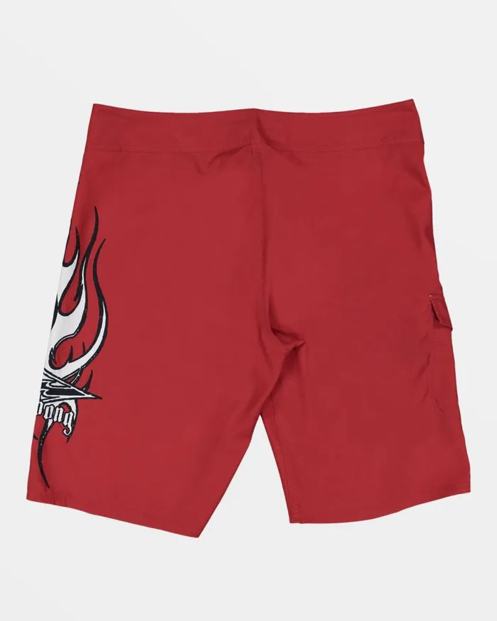 Billabong Long Length 18034 8211 21034 Flame Boardshort 21034 Core Red 8211 Men