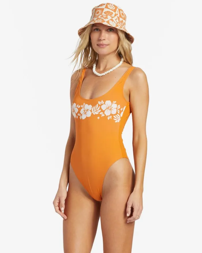 Billabong One Pieces On Island Time OnePiece Swimsuit Dried Mango 8211 Women Billabong One Pieces On Island Time OnePiece Swimsuit Dried Mango 8211 Women