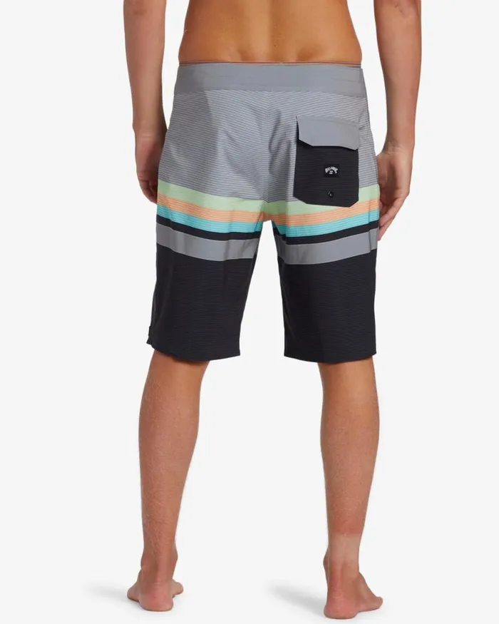 Billabong Pro Boardshorts All Day Stripe Pro 20034 Boardshorts Graphite 8211 Men