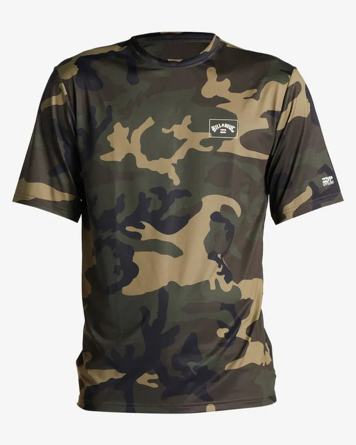 Billabong Rashguards and Surf Tees Arch Mesh Loose Fit Upf 50 Short Sleeve Surf Tee Surplus 8211 Men Billabong Rashguards and Surf Tees Arch Mesh Loose Fit Upf 50 Short Sleeve Surf Tee Surplus 8211 Men