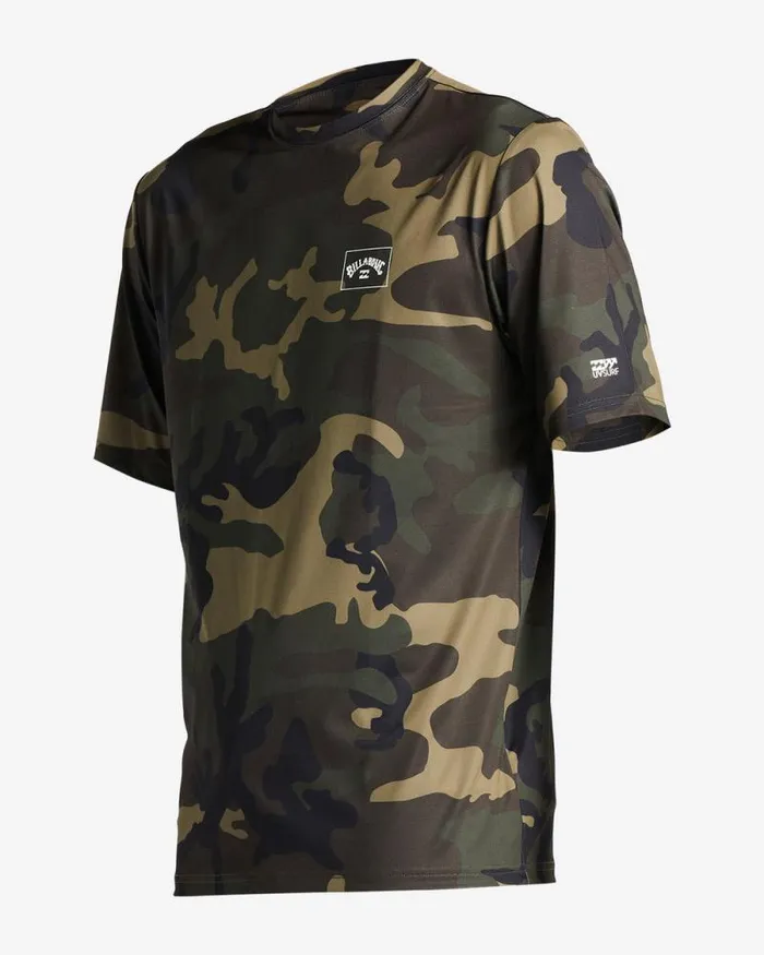 Billabong Rashguards and Surf Tees Arch Mesh Loose Fit Upf 50 Short Sleeve Surf Tee Surplus 8211 Men Billabong Rashguards and Surf Tees Arch Mesh Loose Fit Upf 50 Short Sleeve Surf Tee Surplus 8211 Men