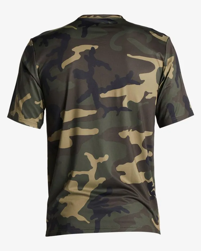 Billabong Rashguards and Surf Tees Arch Mesh Loose Fit Upf 50 Short Sleeve Surf Tee Surplus 8211 Men Billabong Rashguards and Surf Tees Arch Mesh Loose Fit Upf 50 Short Sleeve Surf Tee Surplus 8211 Men