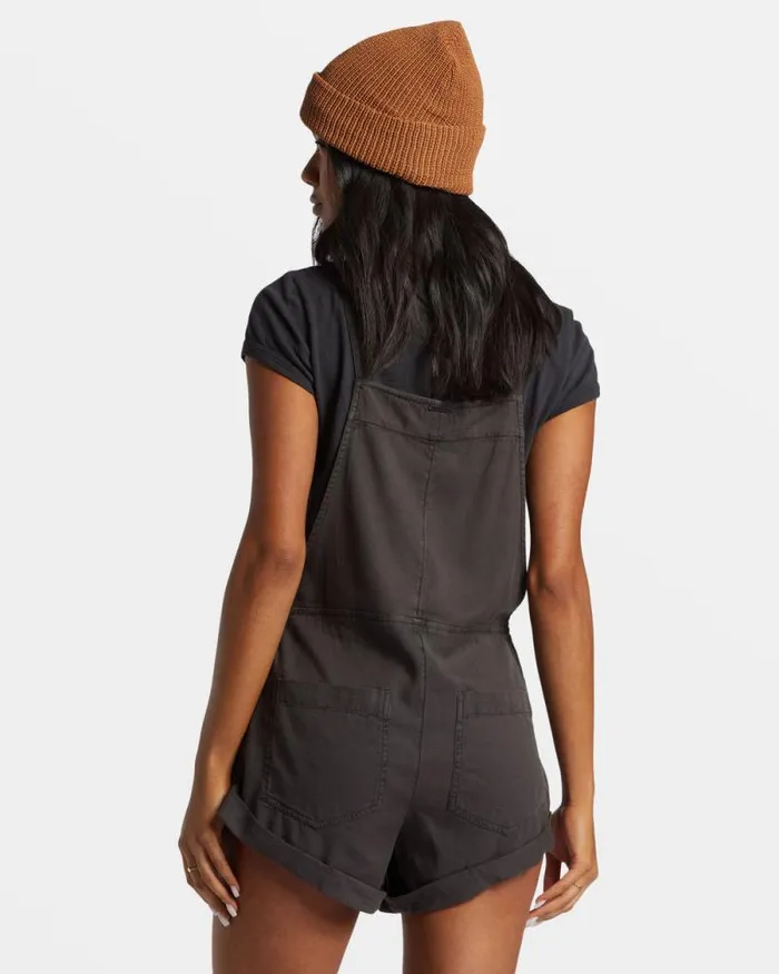 Billabong Rompers and Jumpsuits Wild Pursuit Romper Off Black 8211 Women