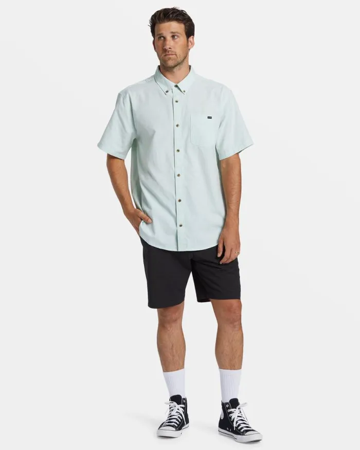 Billabong Shirts All Day Short Sleeve Shirt Bermuda 8211 Men