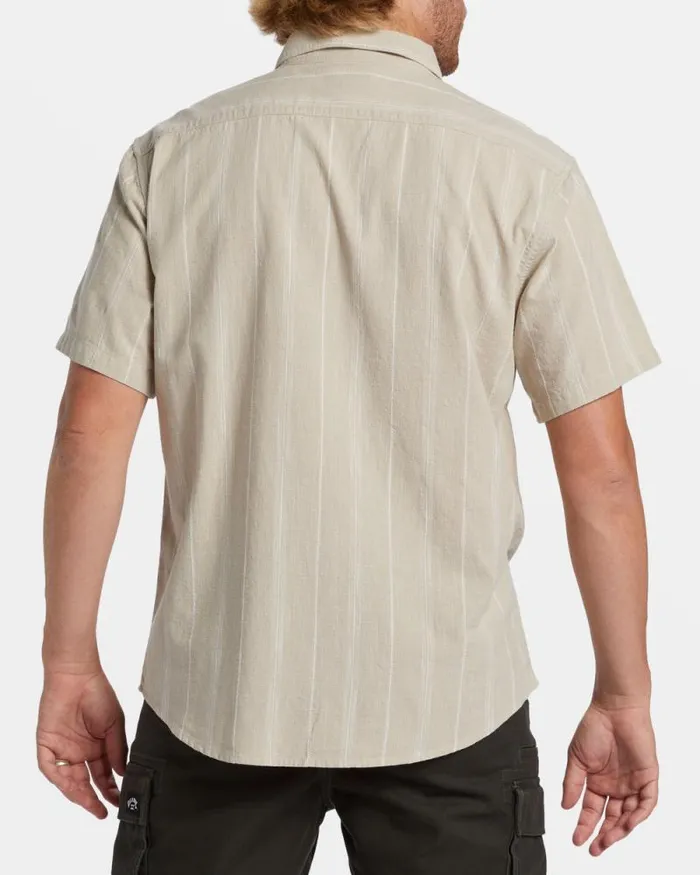 Billabong Shirts All Day Stripe Short Sleeve Shirt Chino 8211 Men Billabong Shirts All Day Stripe Short Sleeve Shirt Chino 8211 Men