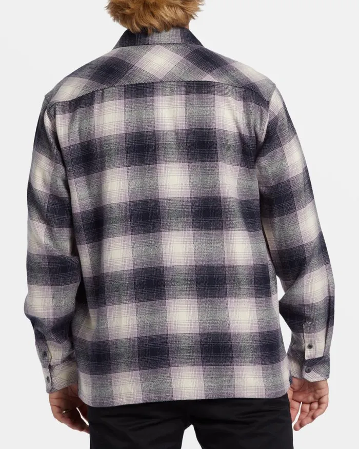Billabong Shirts Offshore Long Sleeve Flannel Shirt Purple Ash 8211 Men Billabong Shirts Offshore Long Sleeve Flannel Shirt Purple Ash 8211 Men