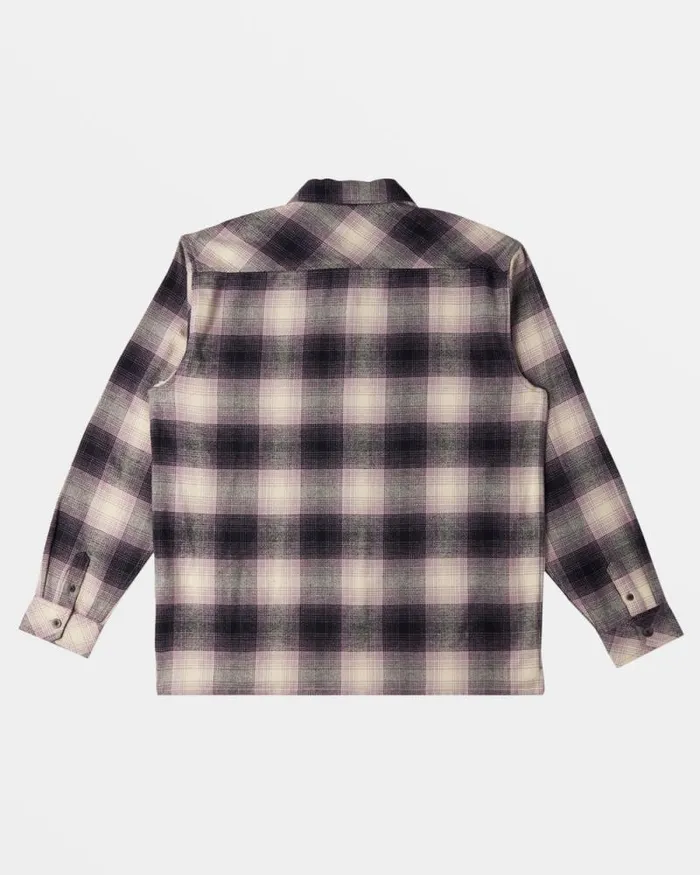 Billabong Shirts Offshore Long Sleeve Flannel Shirt Purple Ash 8211 Men Billabong Shirts Offshore Long Sleeve Flannel Shirt Purple Ash 8211 Men