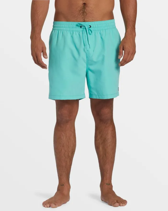 Billabong Short Length 16034 8211 175034 All Day Layback 16034 Swim Trunks Poolside Blue 8211 Men