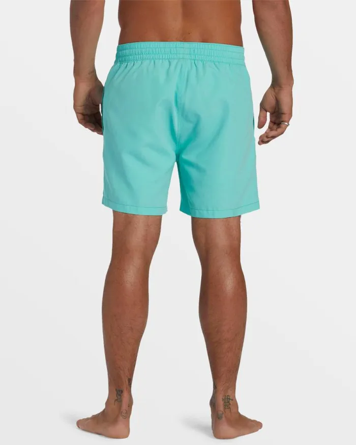 Billabong Short Length 16034 8211 175034 All Day Layback 16034 Swim Trunks Poolside Blue 8211 Men