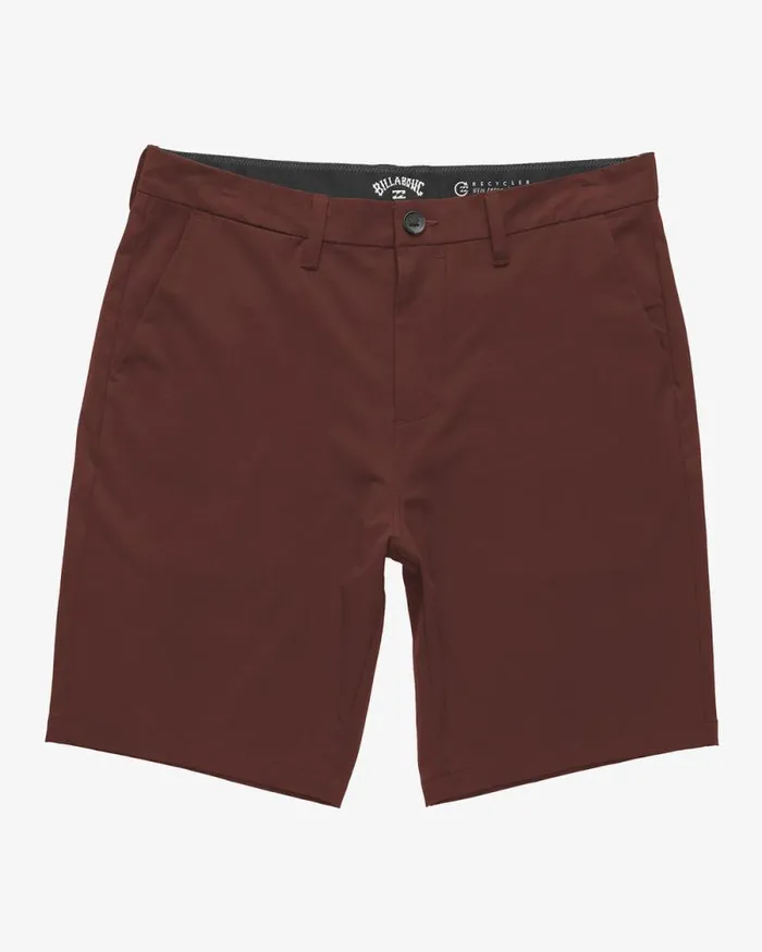 Billabong Shorts Crossfire Solid Submersible Shorts 20034 Oxblood 8211 Men