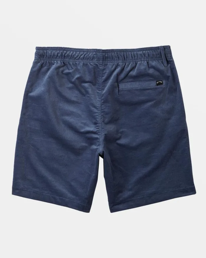 Billabong Shorts Larry Layback Corduroy 18034 Shorts Slate Blue 8211 Men