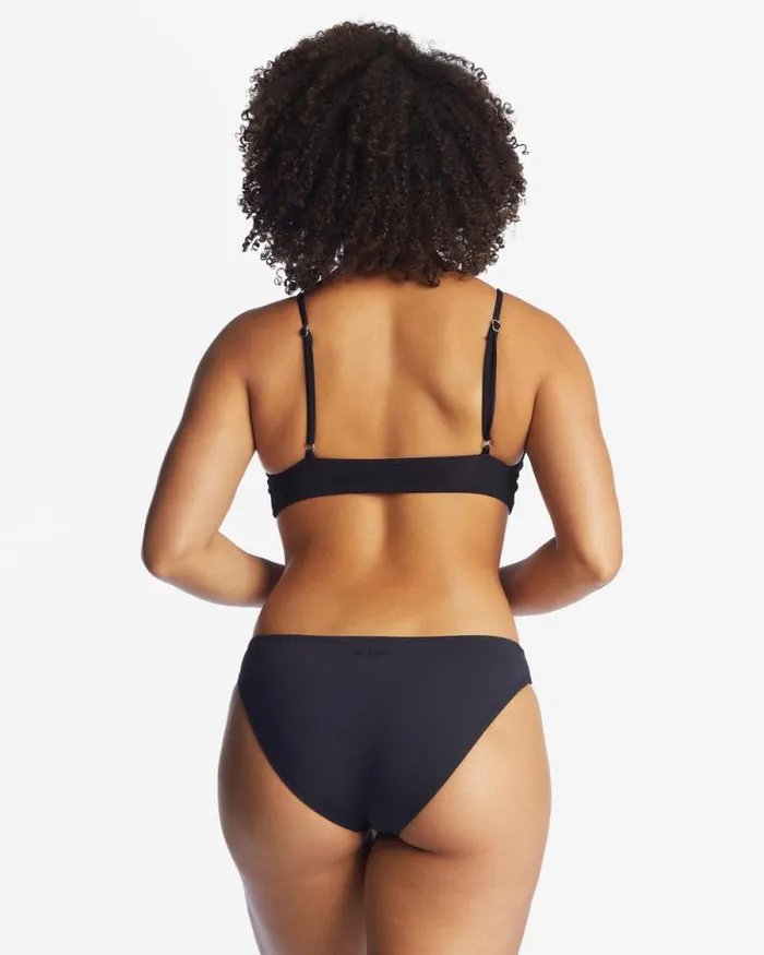 Billabong Sol Searcher Swim Sol Searcher VNeck Cami Bikini Top Black Pebble 8211 Women