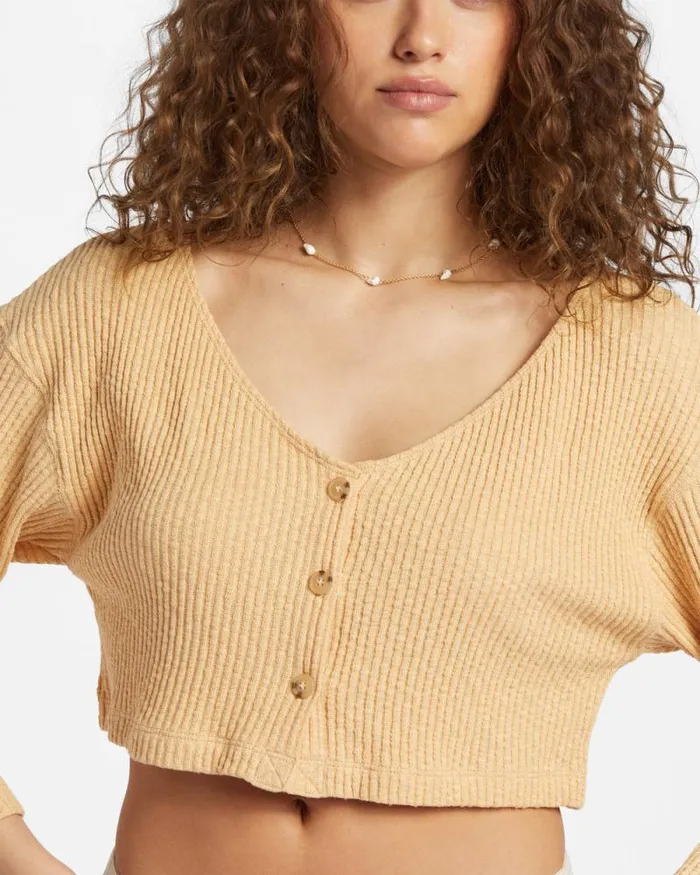 Billabong Sweaters Easy As Knit Soft Sand 8211 Women Billabong Sweaters Easy As Knit Soft Sand 8211 Women
