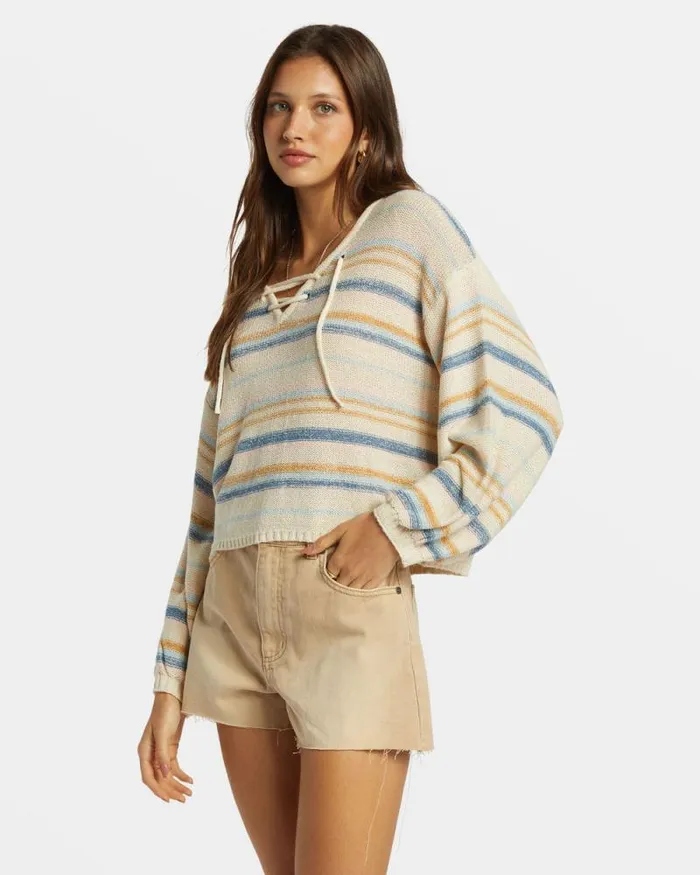 Billabong Sweaters So Sweet Pullover Sweater Dusk Blue 8211 Women Billabong Sweaters So Sweet Pullover Sweater Dusk Blue 8211 Women