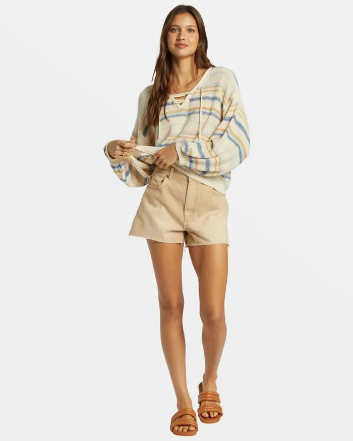 Billabong Sweaters So Sweet Pullover Sweater Dusk Blue 8211 Women Billabong Sweaters So Sweet Pullover Sweater Dusk Blue 8211 Women