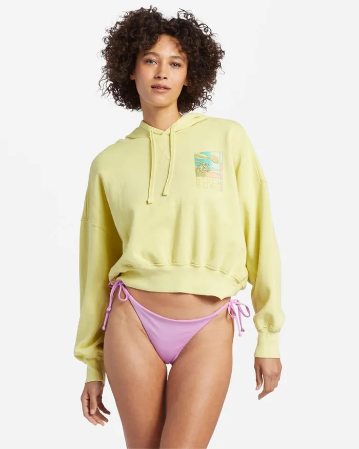 Billabong Sweatshirts and Fleece All Time Fleece Pullover Sweatshirt Limelight 8211 Women Billabong Sweatshirts and Fleece All Time Fleece Pullover Sweatshirt Limelight 8211 Women
