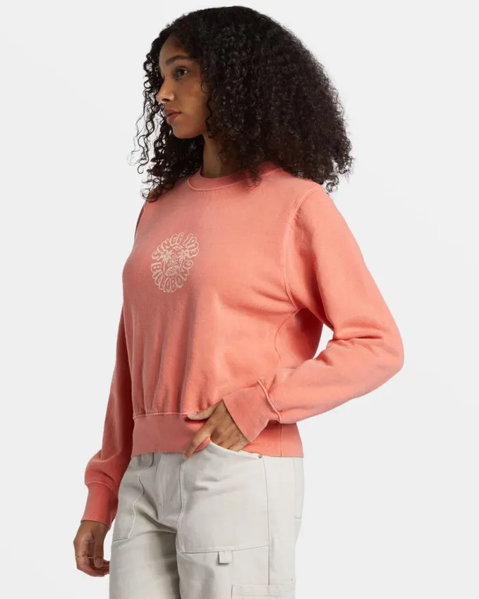 Billabong Sweatshirts and Fleece From Paradise Pullover Sweatshirt Papaya 8211 Women Billabong Sweatshirts and Fleece From Paradise Pullover Sweatshirt Papaya 8211 Women