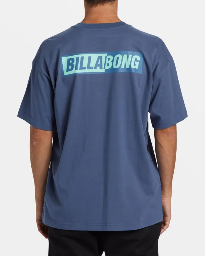 Billabong TShirts Nightmare TShirt Slate Blue 8211 Men