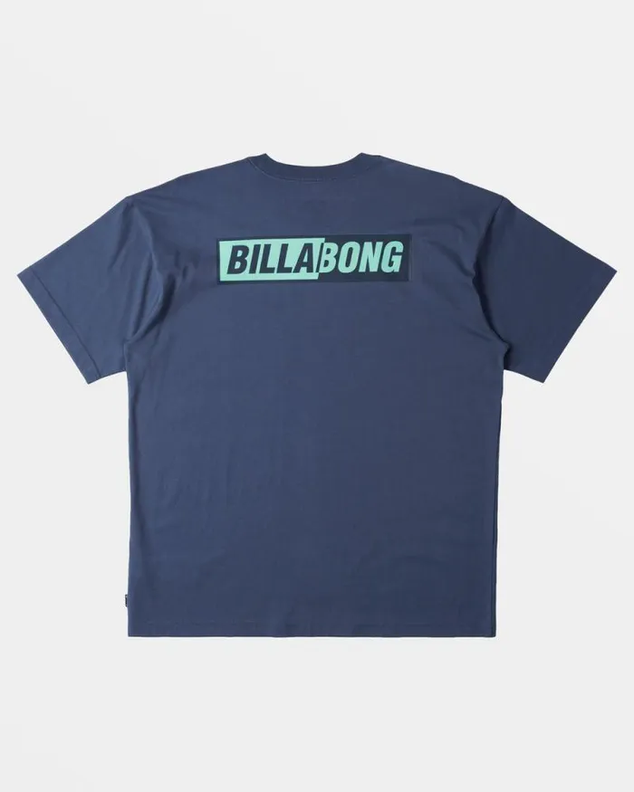 Billabong TShirts Nightmare TShirt Slate Blue 8211 Men Billabong TShirts Nightmare TShirt Slate Blue 8211 Men