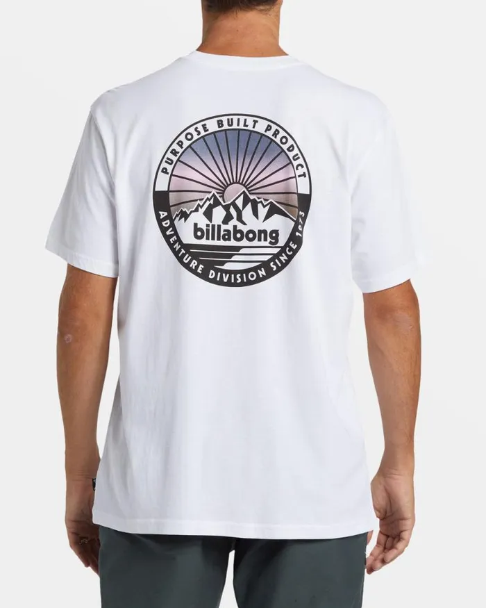 Billabong TShirts Rockies TShirt White 8211 Men